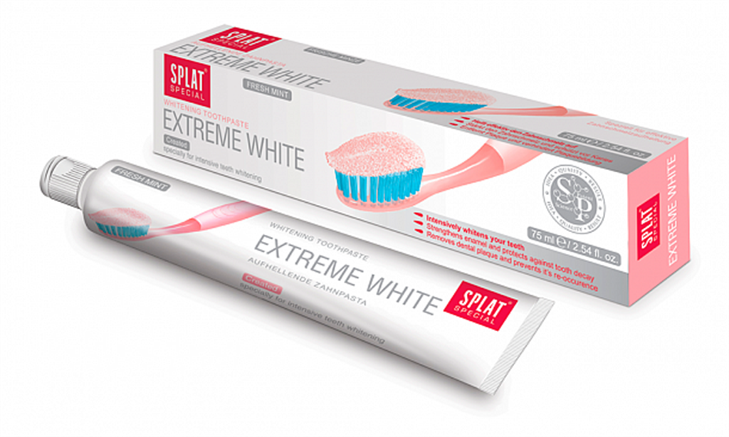 Splat Extreme White İnovatif Ekstra Beyazlatıcı Diş Macunu 75 Ml