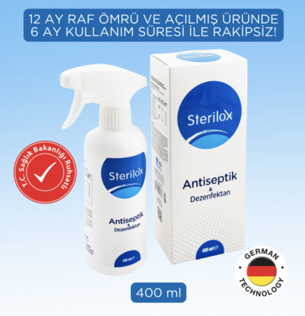 Sterilox Antiseptik & Dezenfektan 400 ML