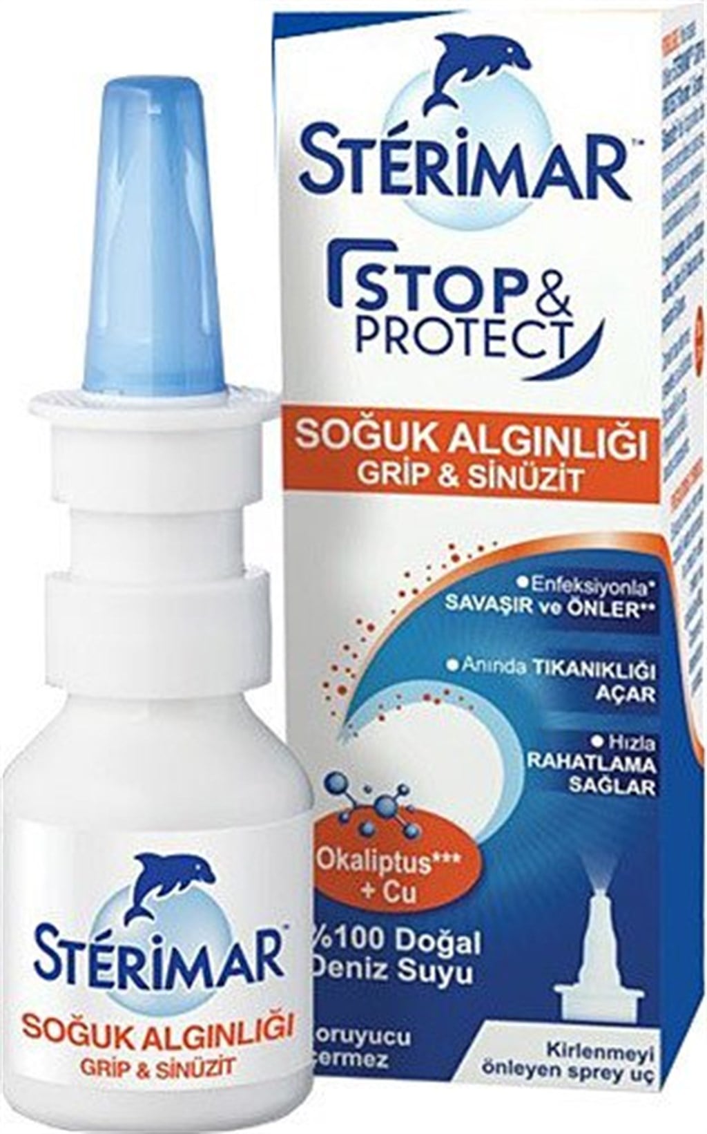 Sterimar Stop & Protect Soğuk Algınlığı Burun Spreyi 20 ml