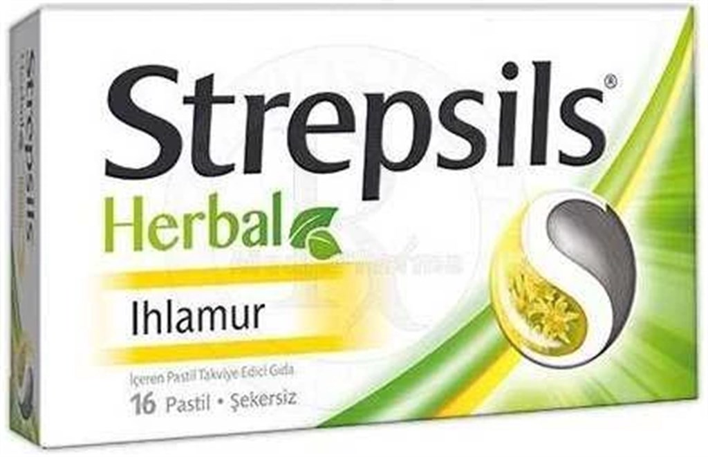 Strepsils Herbal Ihlamur 16 Pastil