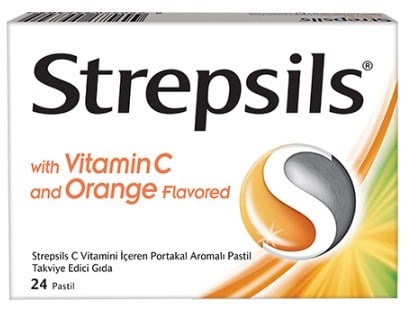 Strepsils Portakal & C Vitamini Aromalı 24 Pastil