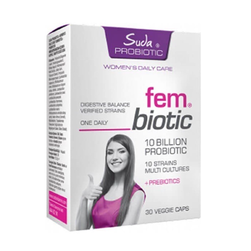 Suda Vitamin Fem Biotic Probiotics 30 Kapsül