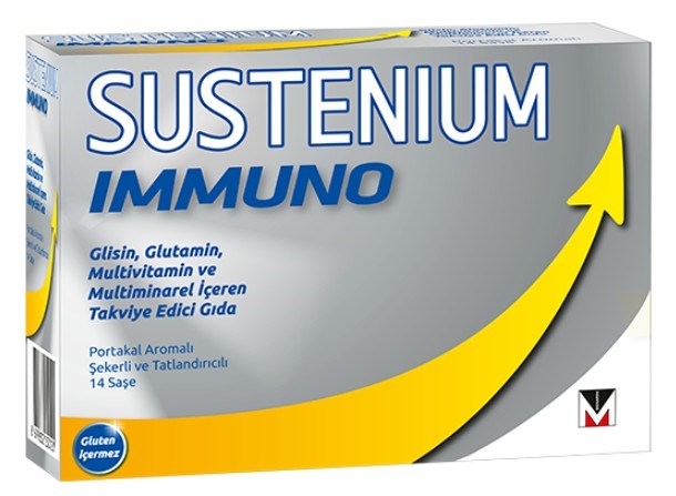 Sustenium Immuno Portakal Aromalı 14 Saşe