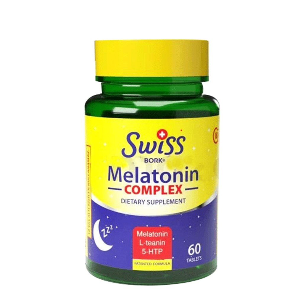 Swiss Bork Melatonin Complex 3 mg 60 Tablet