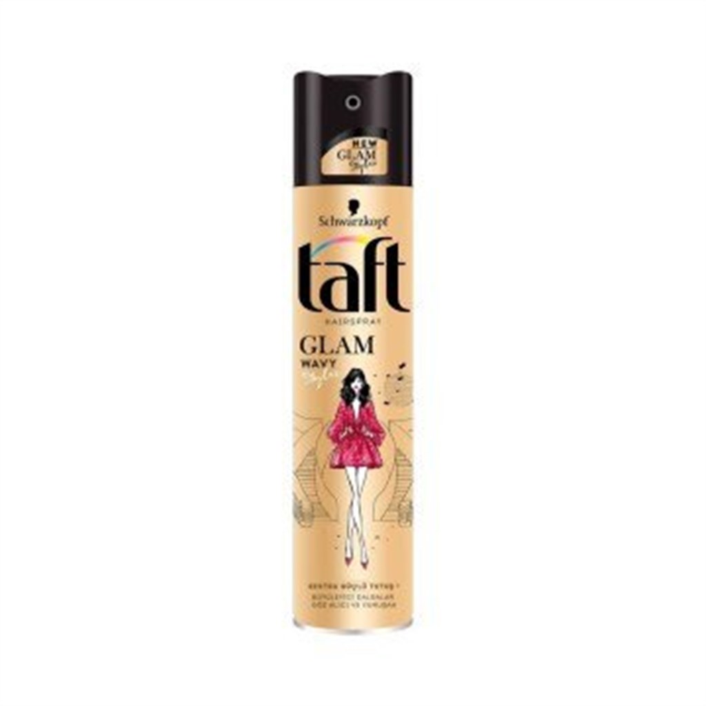 Taft Glam Wavy Saç Spreyi Büyüleyici Dalgalar 250ml