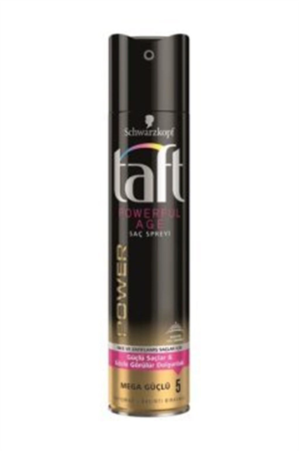 Taft Powerful Age Saç Spreyi Güçlü ve Dolgun Saçlar 250ml