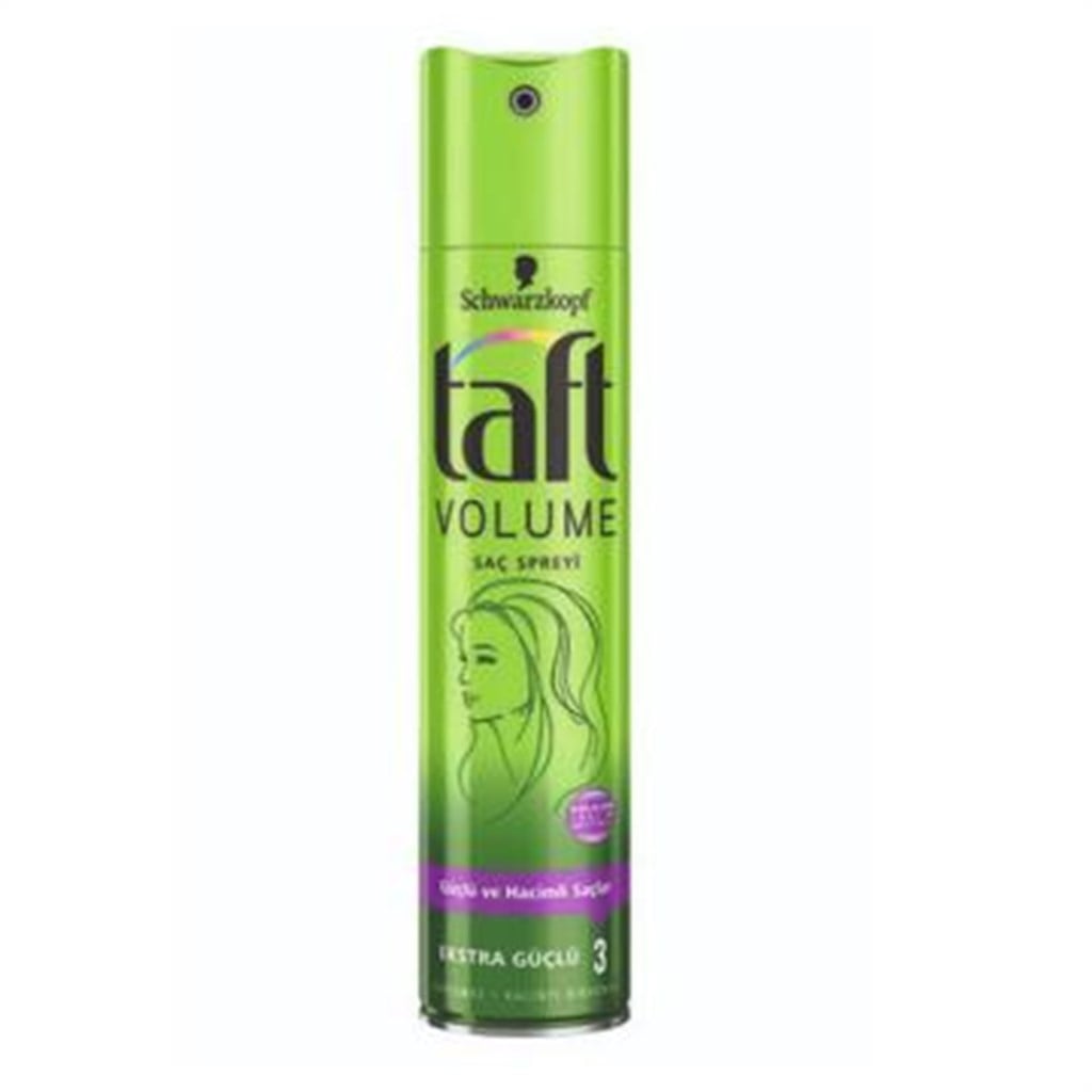 Taft Volume Saç Spreyi Güçlü ve Hacimli Saçlar 250ml