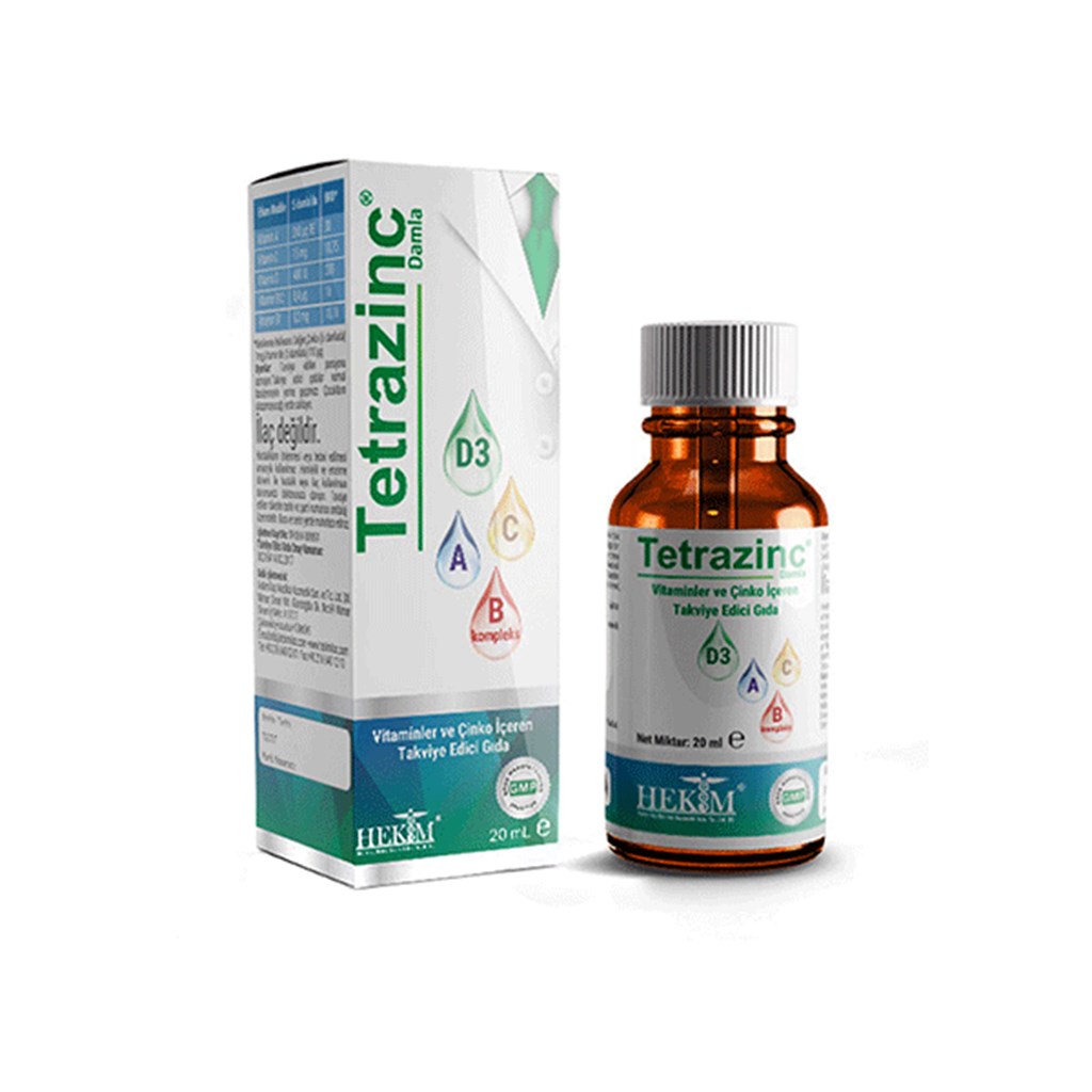 Tetrazinc B Kompleks Damla 20ml