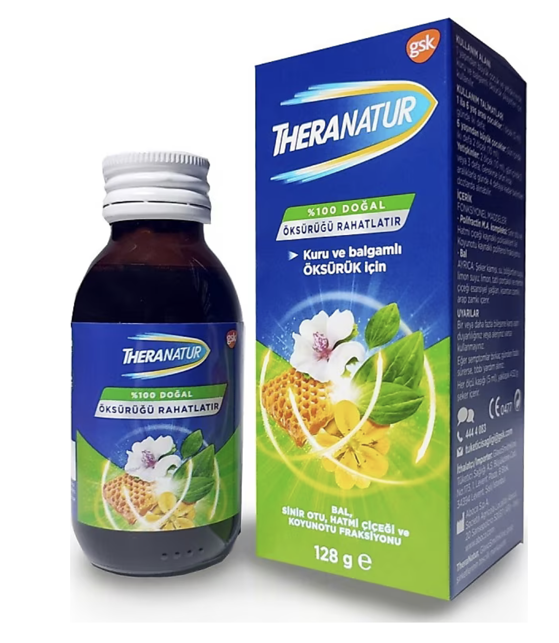 Theranatur Bitkisel Şurup 128 gr