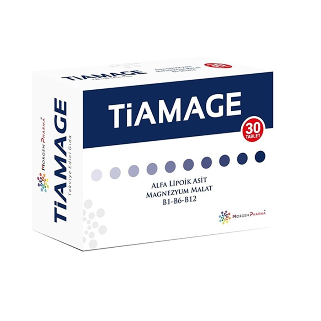 Tiamage Alfa Lipoik Asit 30 Tablet
