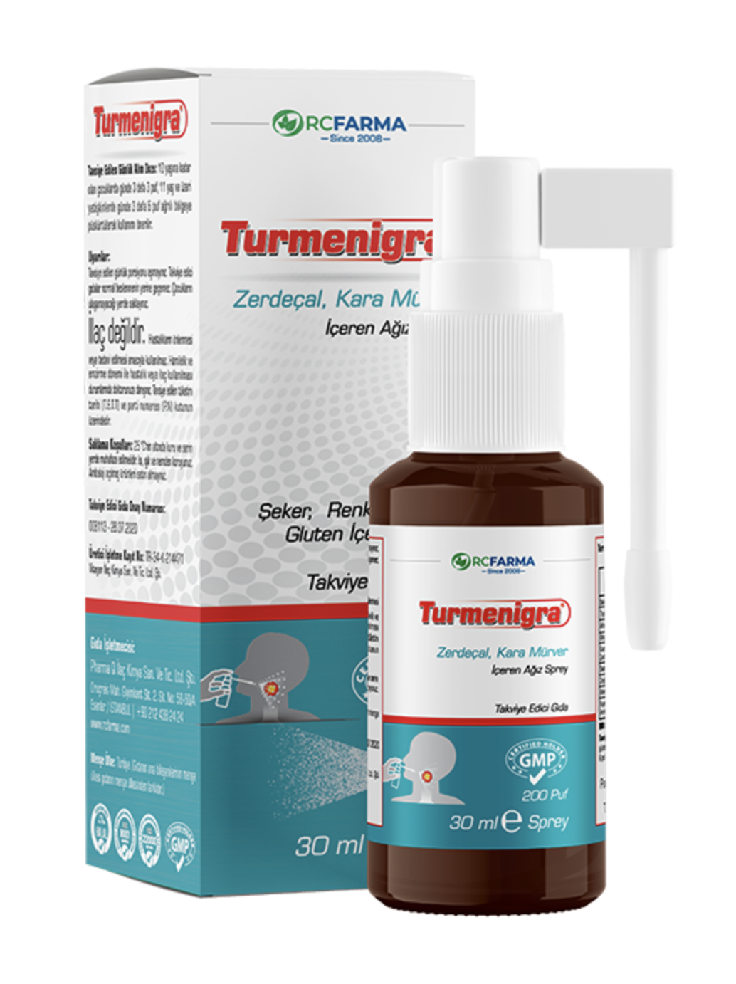 Turmeni̇gra Ağız Spreyi 30ml