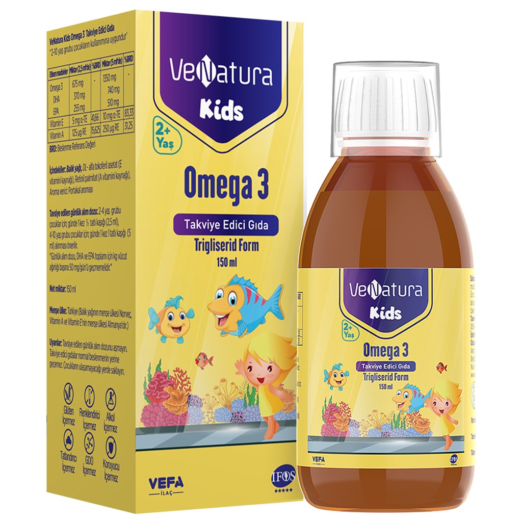 Venatura Kids Omega-3 150ml