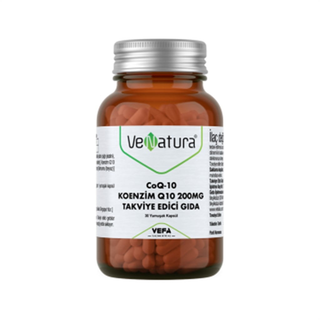 Venatura Koenzim Q10 200mg 30 Yumuşak Kapsül