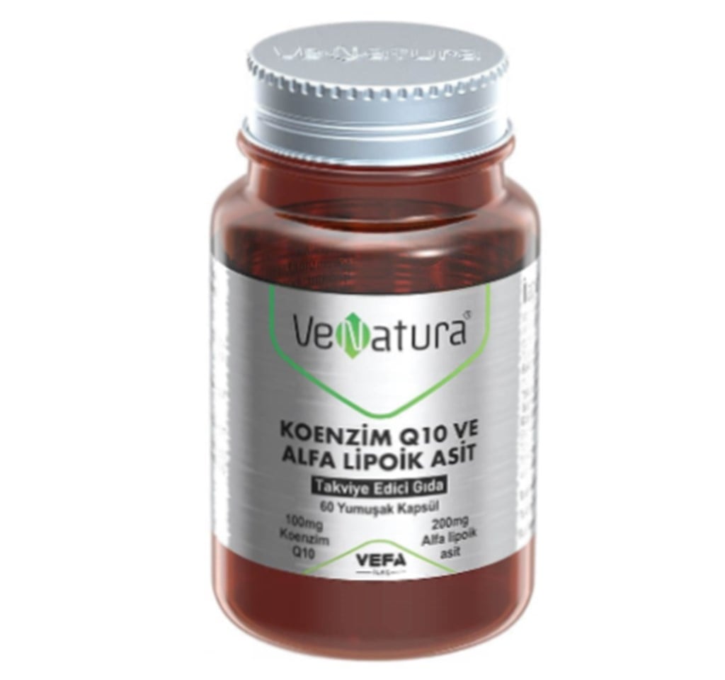 Venatura Koenzim Q10 Alfa Lpoik Asit 60 Kapsül