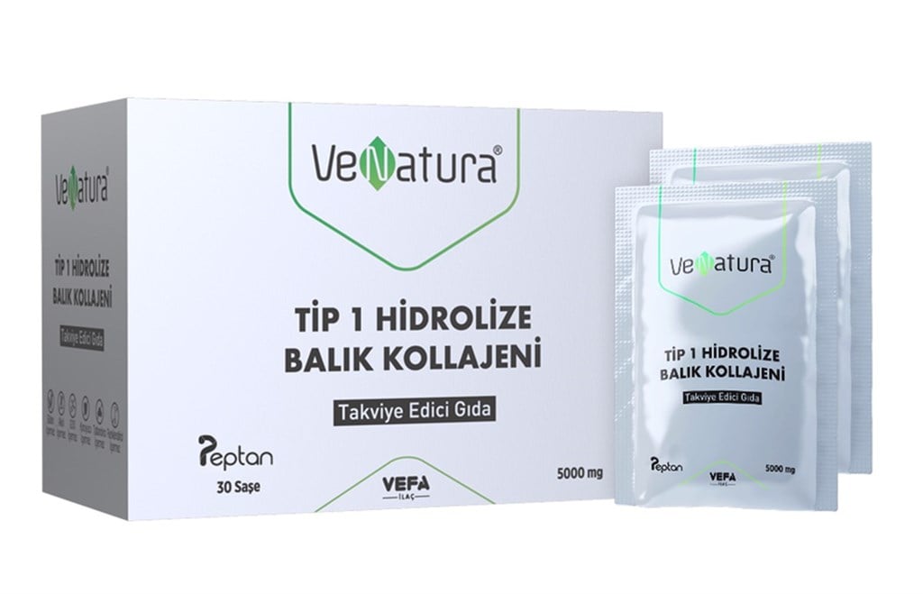 Venatura Tip 1 Hidrolize Balık Kolajeni 30 Saşe