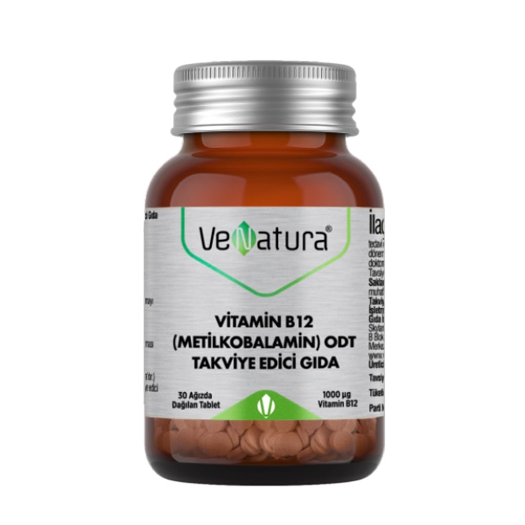 VeNatura Vitamin B12 (Metilkobalamin) ODT