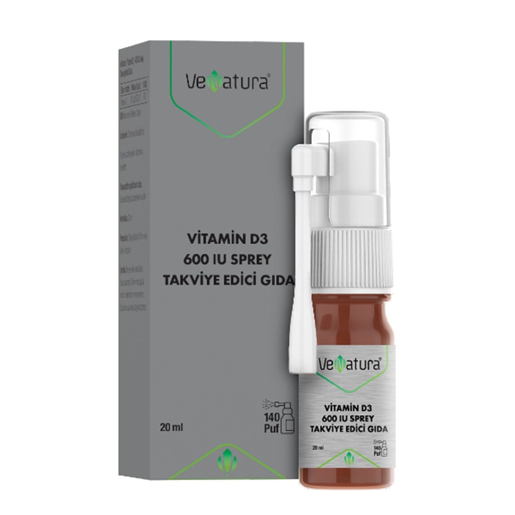 VeNatura Vitamin D3 600 IU Sprey