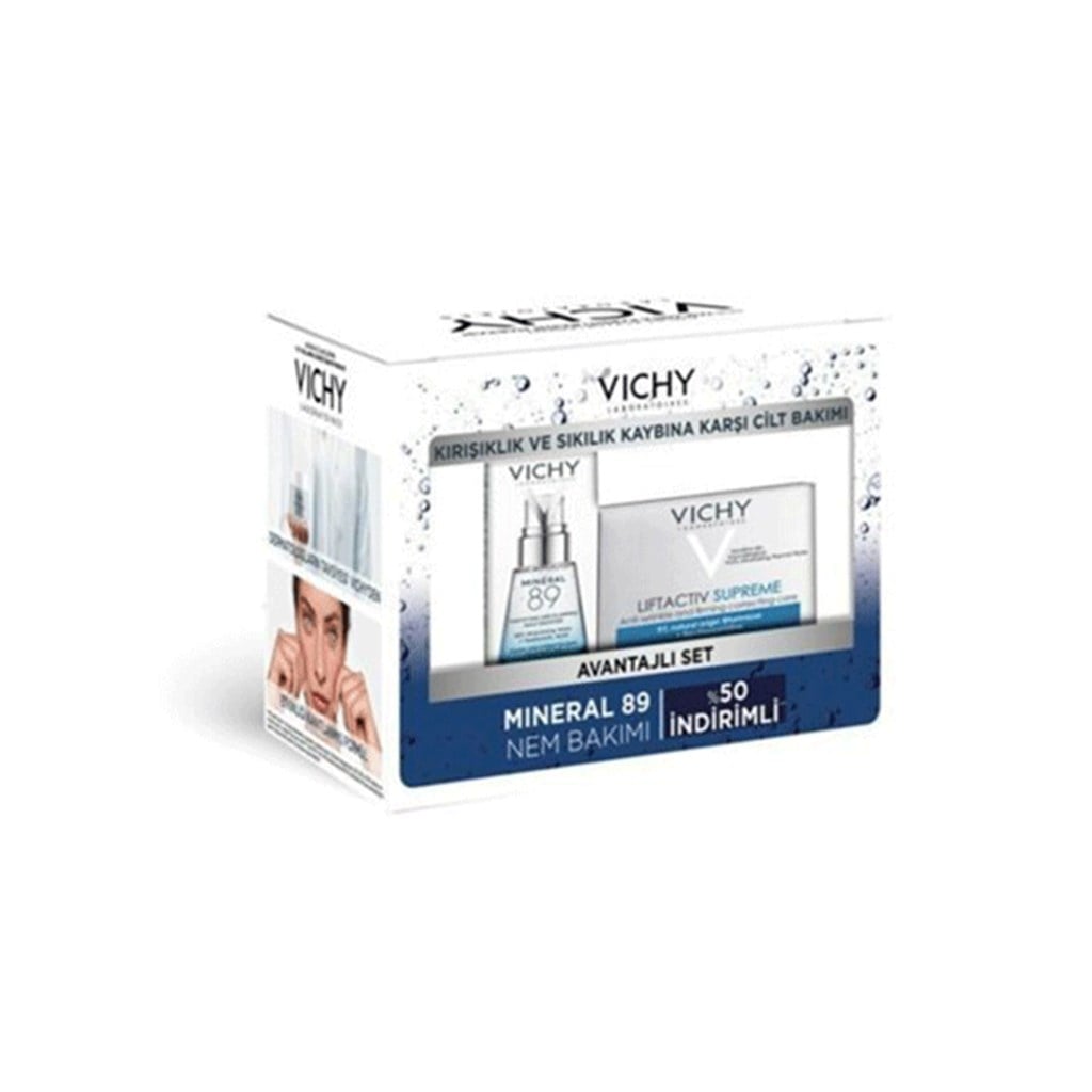 Vichy Mineral 89 + Liftactiv Supreme(Kuru Cilt) Pnm Kit