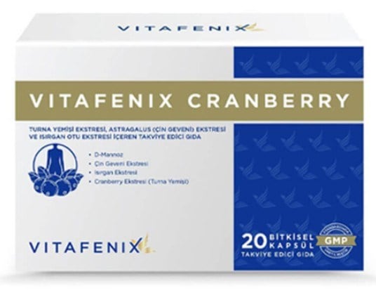 Vitafenix Cranberry 20 Kapsül