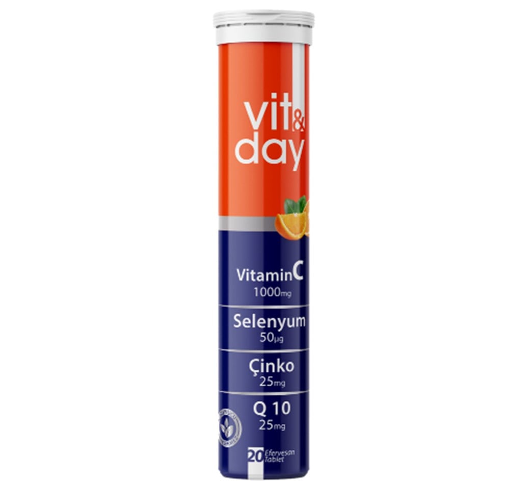 Vit&day Vitamin C 20 Efervesan Tablet