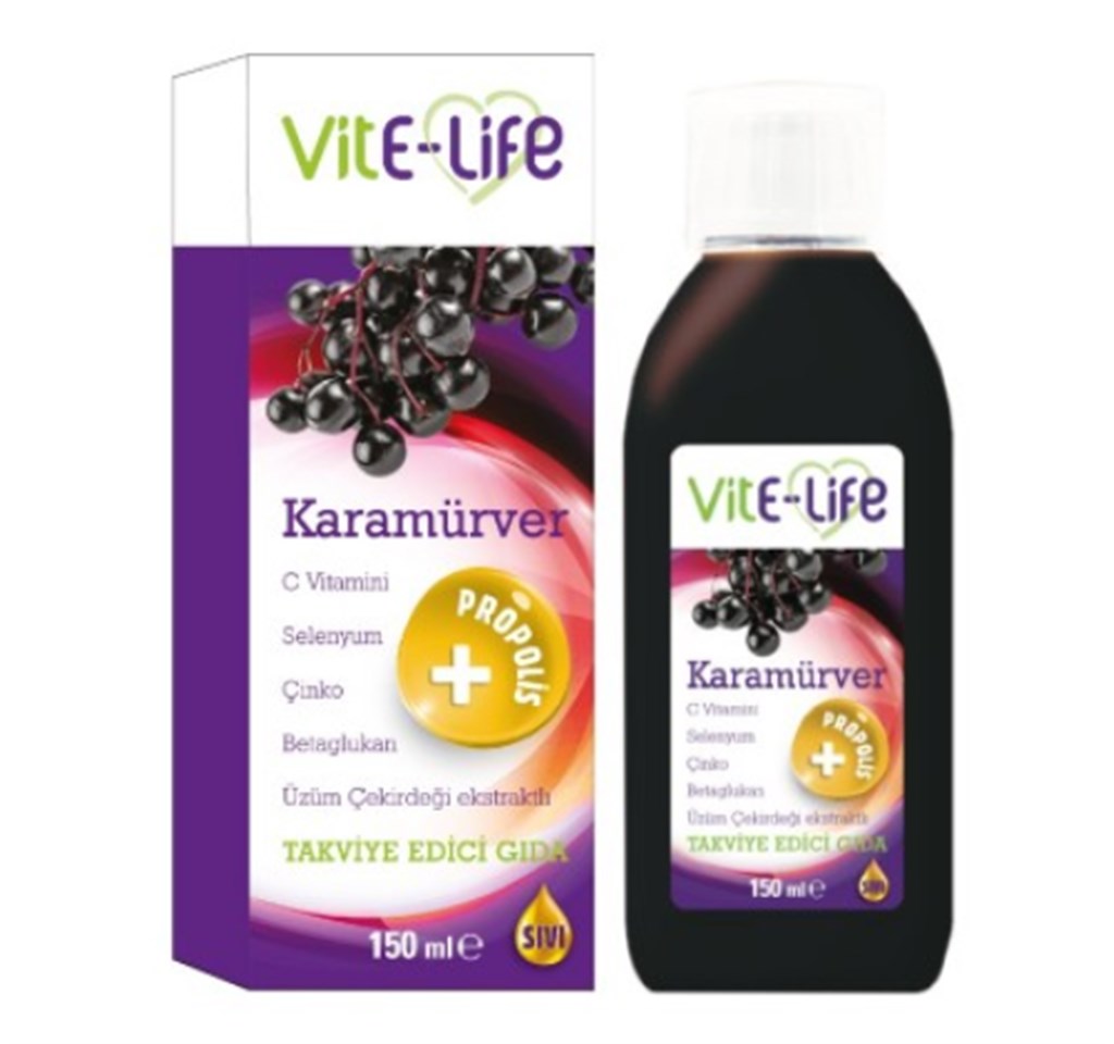 Vite Life Karamürver Şurubu 150 ml