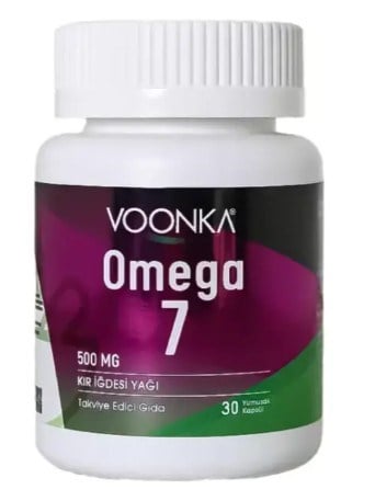 Voonka Omega 7 Kır İğdesi Yağı 30 Kapsül
