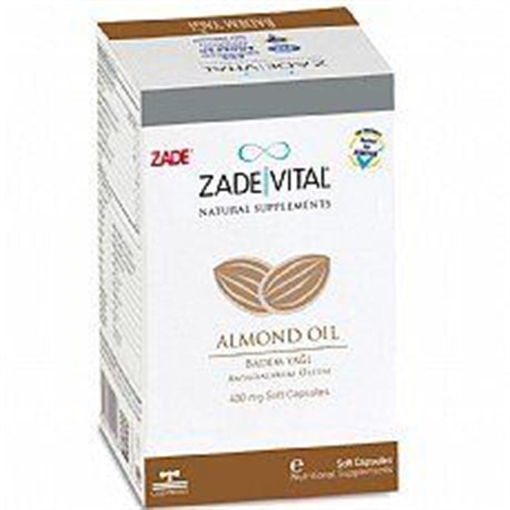 Zade Vital Badem Yağı 400 mg 25 Patlayan Kapsül