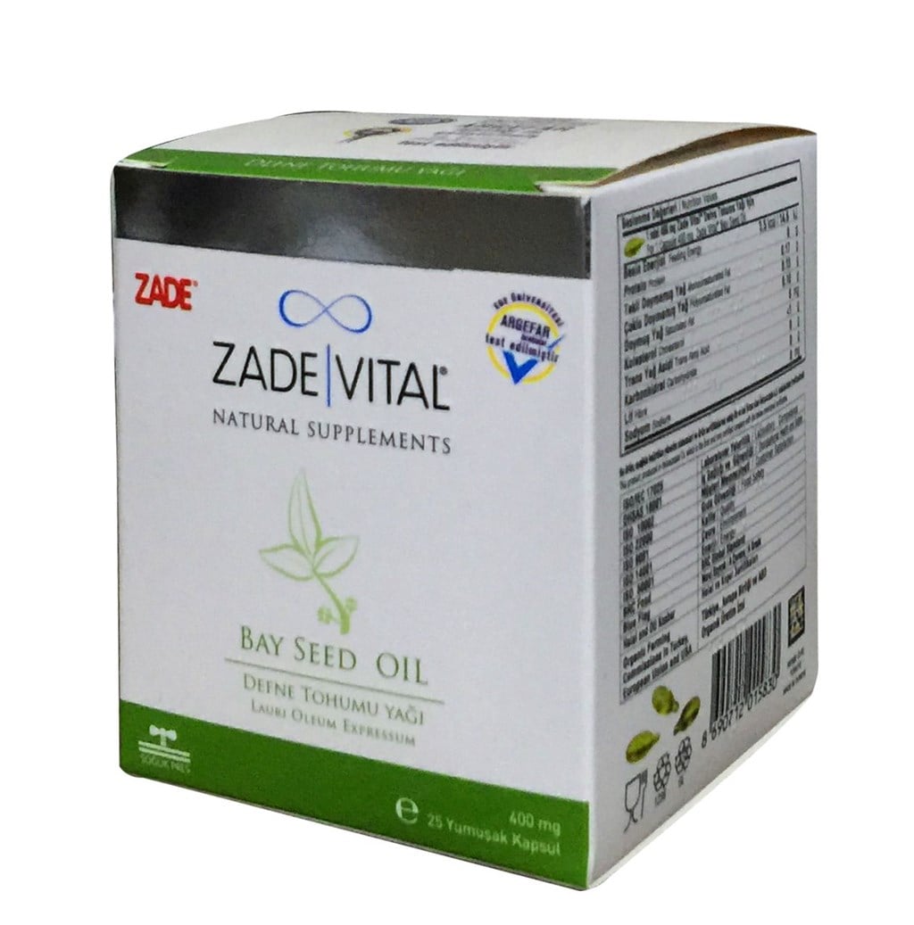 Zade Vital Defne Tohumu Yağı 25 Patlayan Kapsül