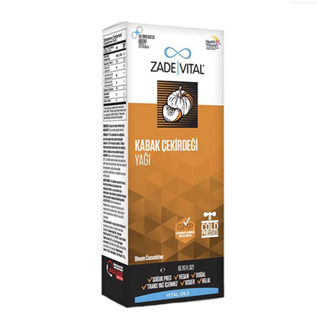 Zade Vital Kabak Çekirdeği Yağı 150 ml