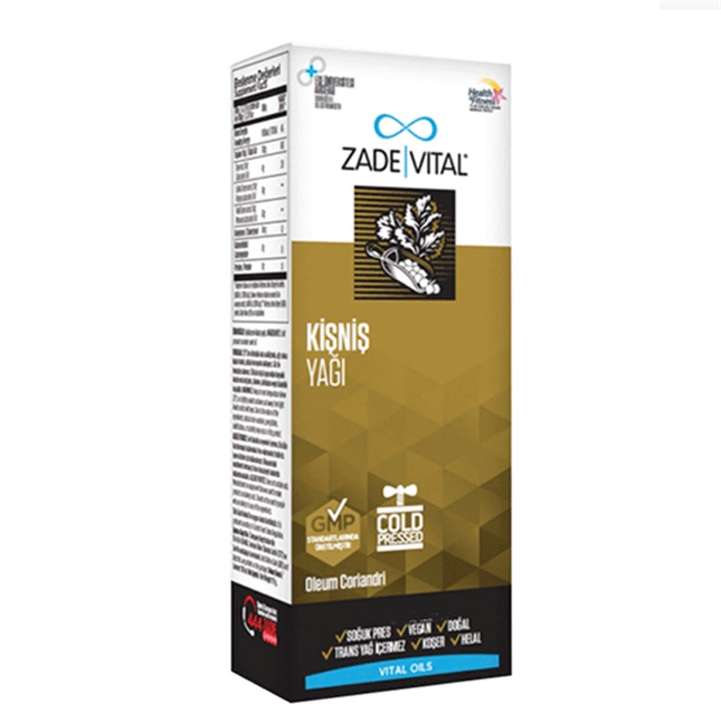 Zade Vital Kişniş Yağı 150 ml