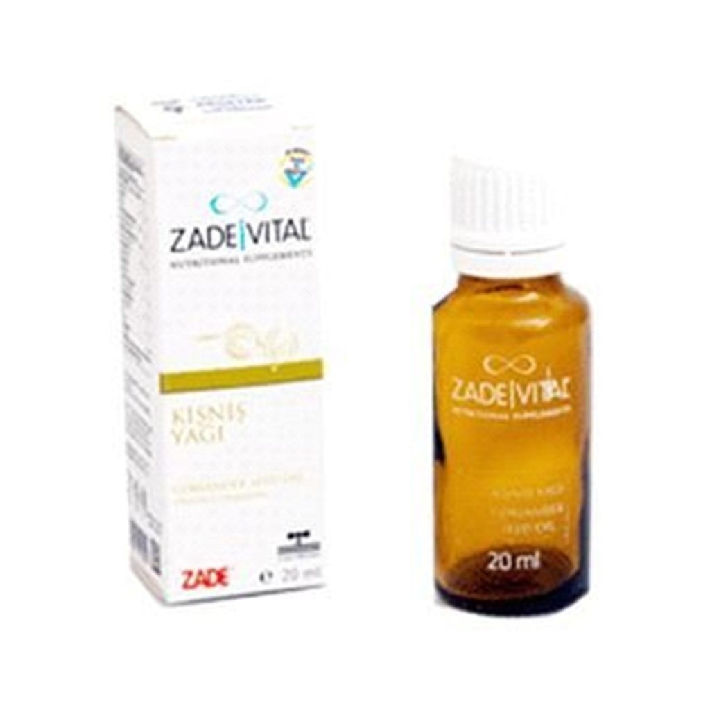 Zade Vital Kişniş Yağı 20 ml