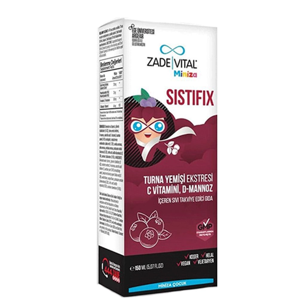 Zade Vital Miniza Kıds Sıstıfıx Şurup 150 ml