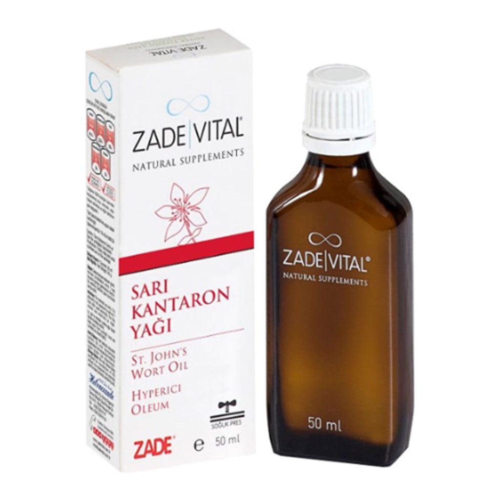 Zade Vital Sarı Kantaron Yağı 50 ml