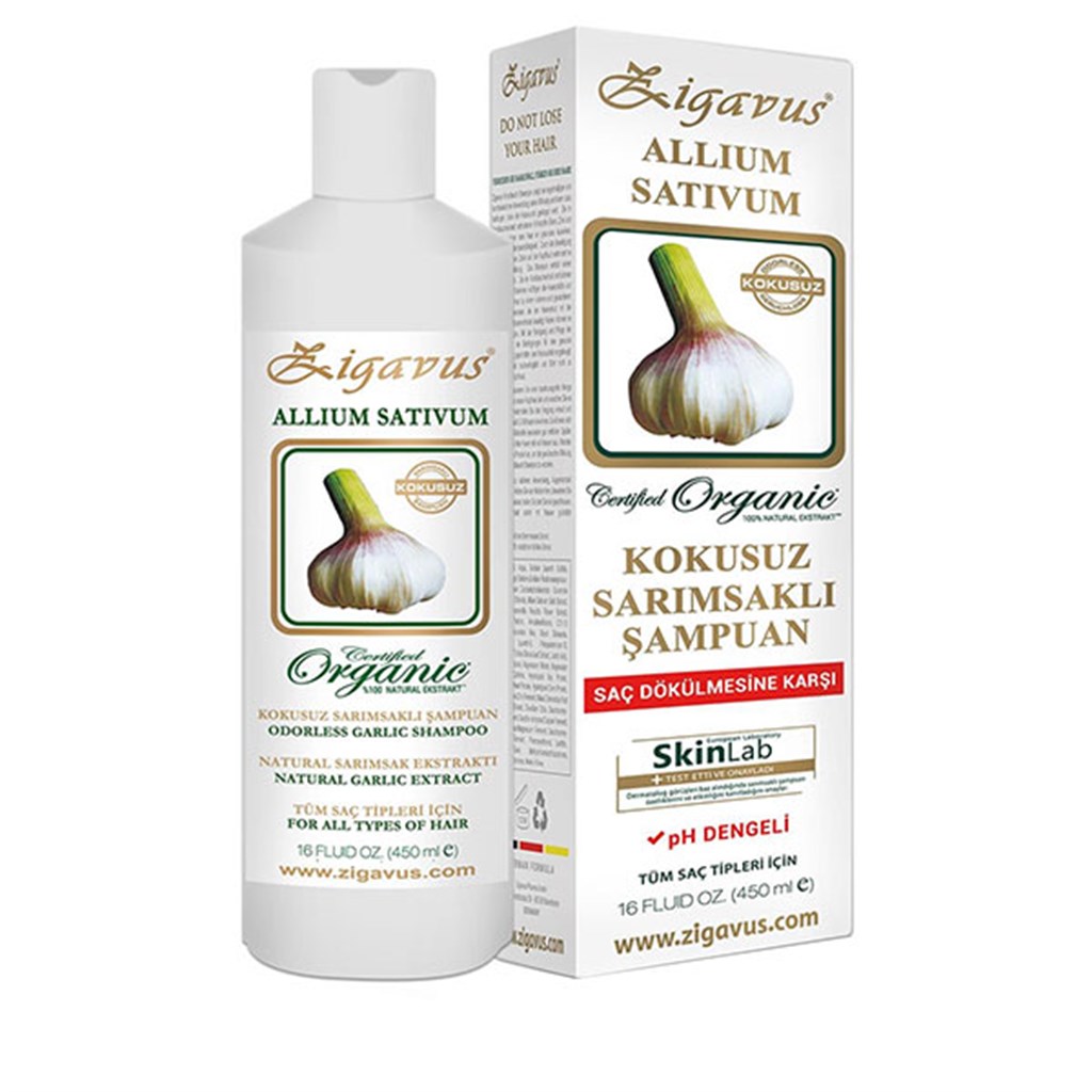 Zigavus Kokusuz Sarımsaklı Şampuan 450 ml
