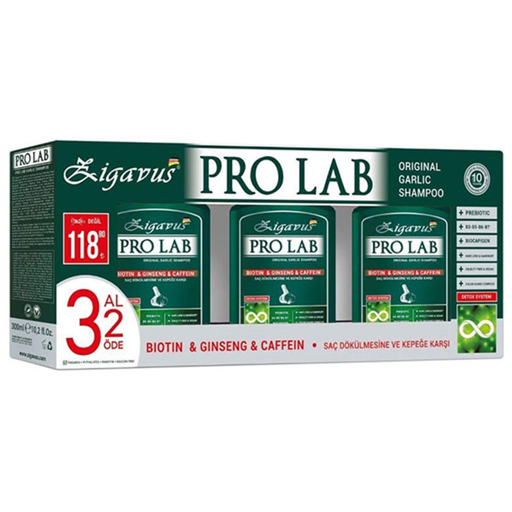 Zigavus Prolab Sarımsaklı Şampuan 3 Al 2 Öde