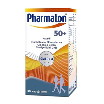Pharmaton 50 Plus 30 Kapsül