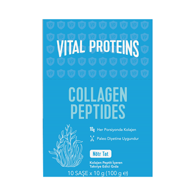 Vital Proteins Collagen Peptides Kollajen içerikli 10 gr lık 10 Saşe