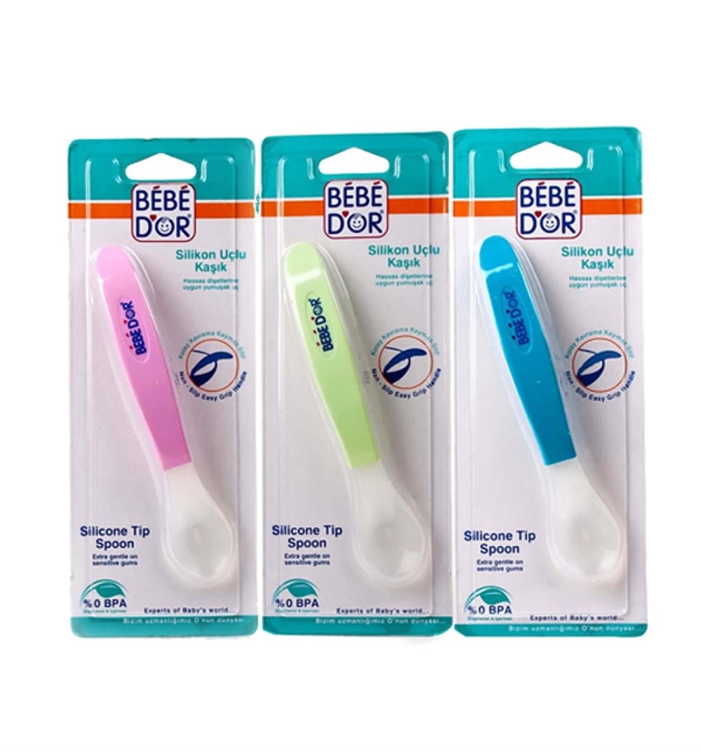 BEBEDOR SİLİKON KAŞIK - TEKLİ