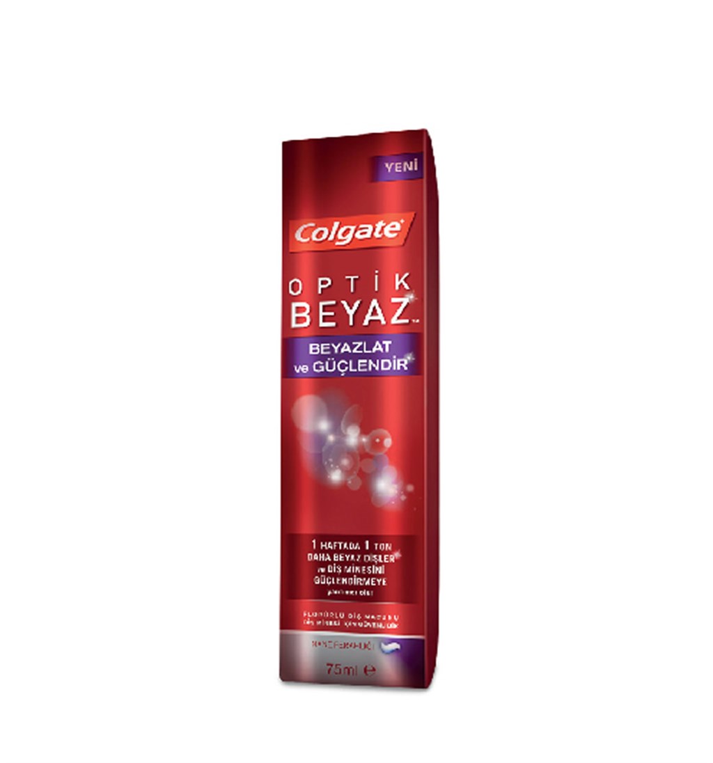 COLGATE OPTİK BEYAZ - BEYAZLATICI GÜÇLENDİRİCİ