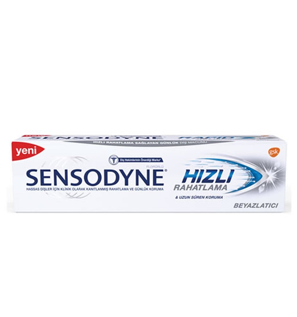 SENSODYNE HIZLI RAHATLAMA & UZUN SÜRE KORUMA DİŞ MACUNU 75ML