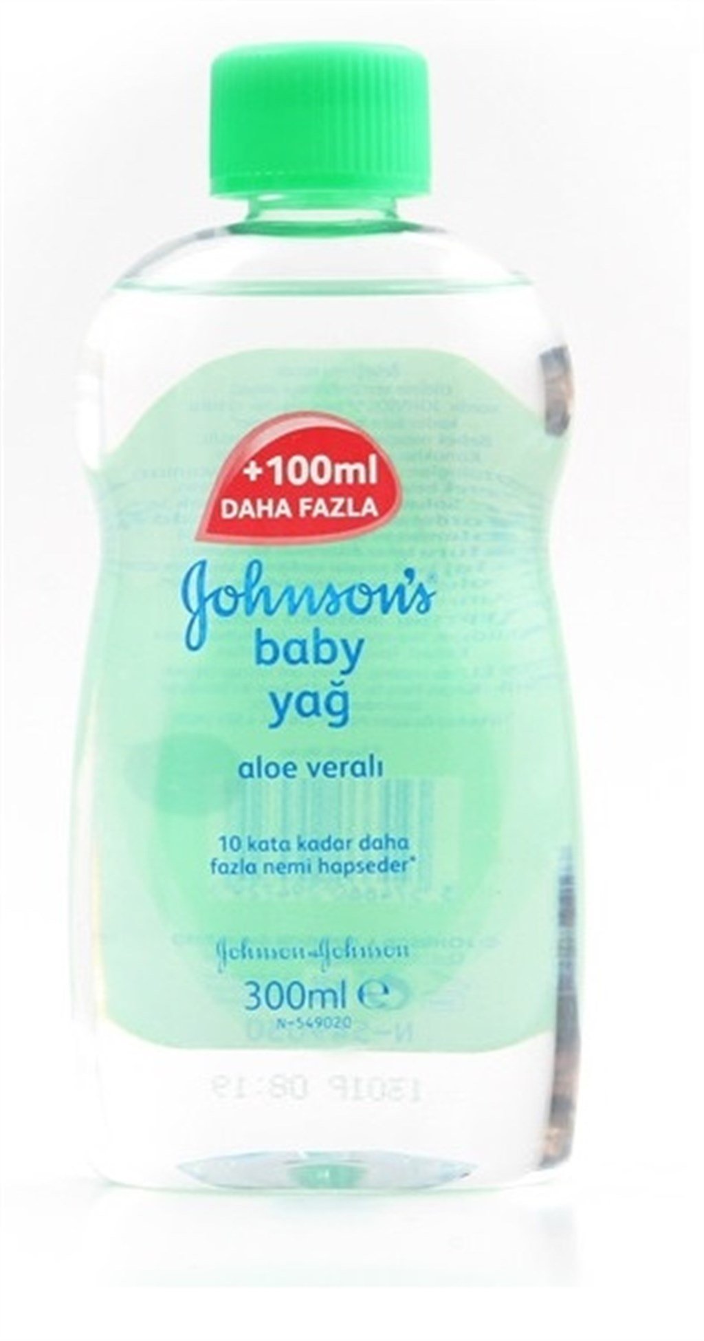 JOHNSON'S BABY YAĞ ALOE VERA 300 ML