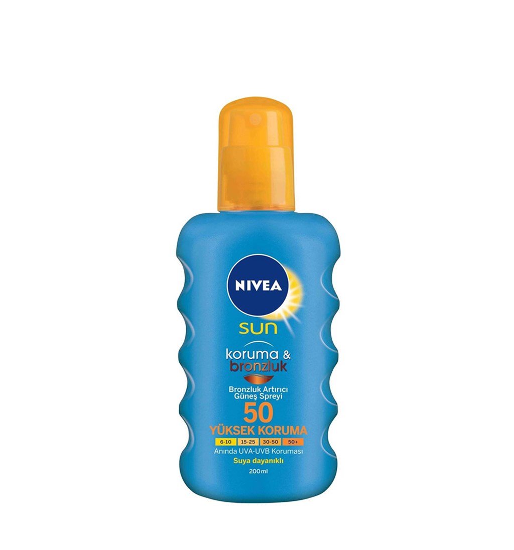 NİVEA KORUMA & BRONZLUK GÜNEŞ SPREYİ SPF 50
