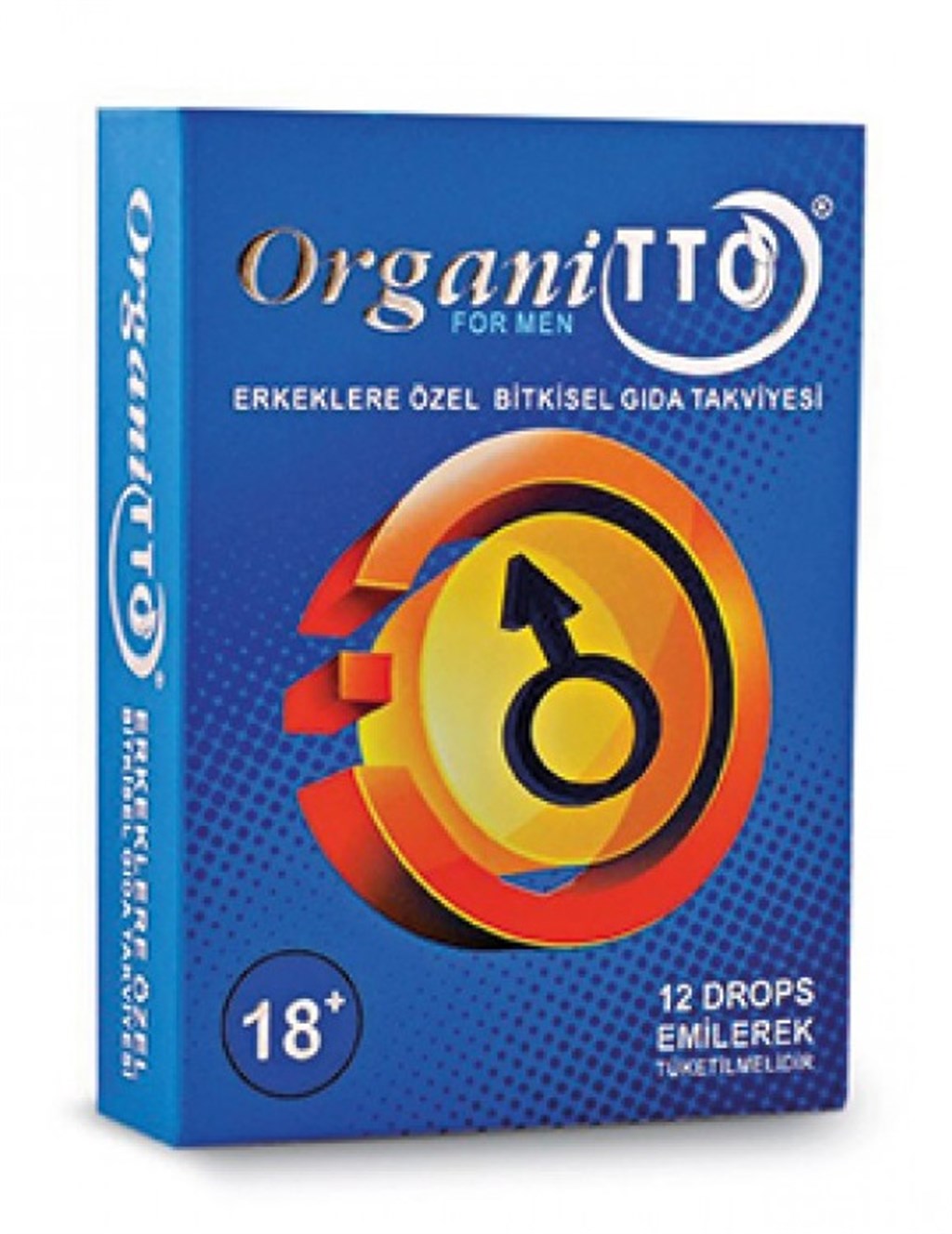ORGANİTTO +18 FOR MEN 12 DROPS