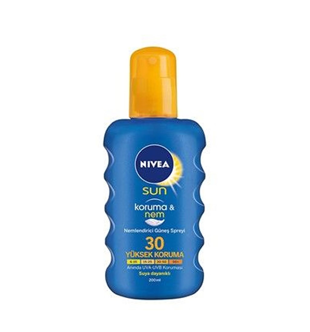 NİVEA GÜNEŞ KORUYUCU & NEMLENDİRİCİ SPRAY SPF30 200ML