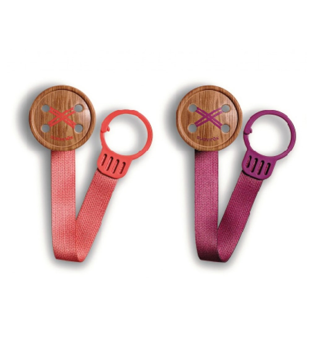 SUAVİNEX BUTON KUMAŞLI EMZİK BANDI - PEMBE