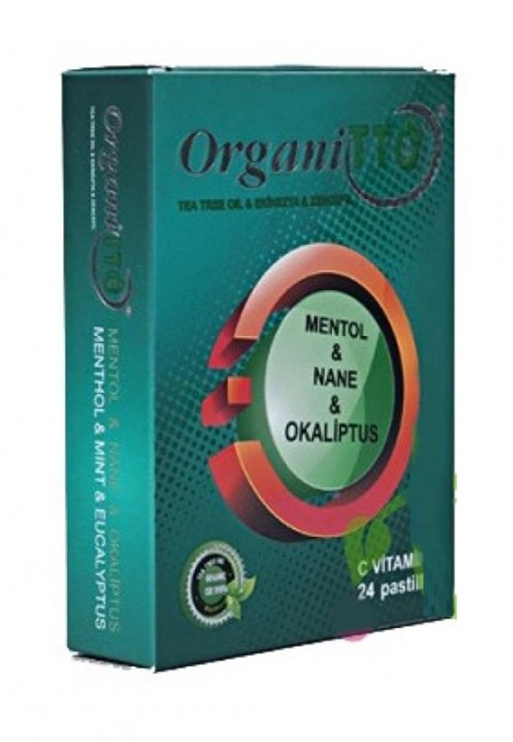 ORGANİTTO PASTİL MENTOLLÜ 24 DROPS
