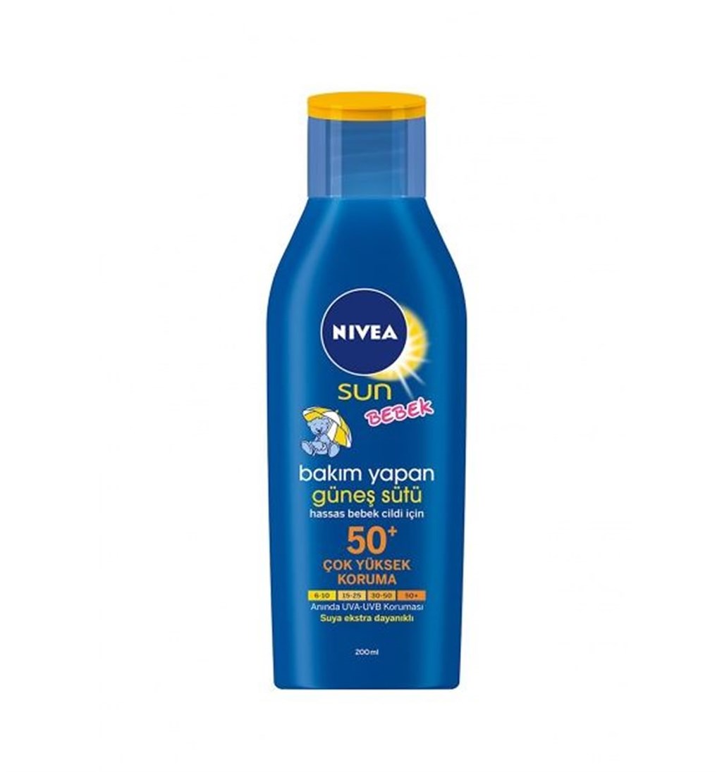 NİVEA ÇOCUKLAR İÇİN GÜNEŞ KORUYUCU LOSYON - LOTİON BEBE SPF50 200ML