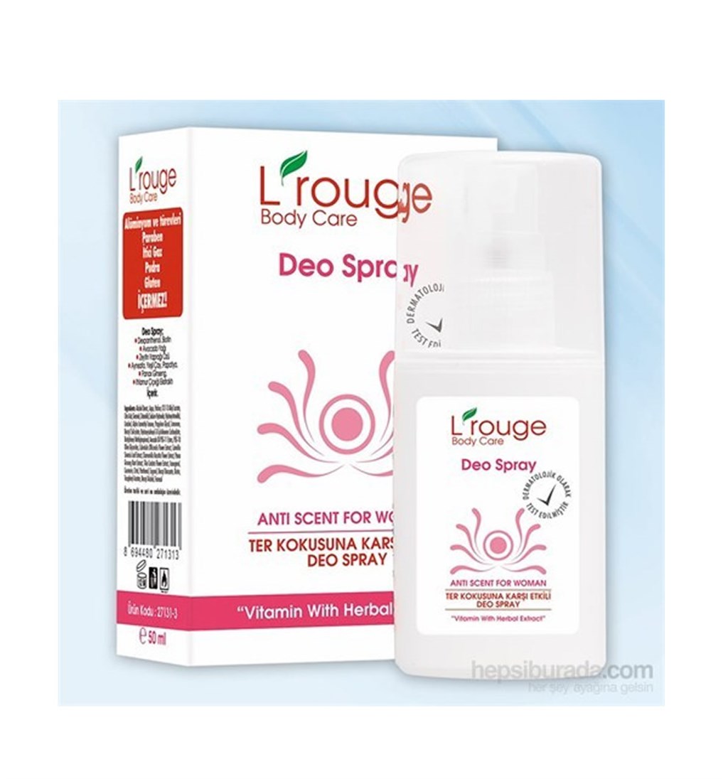 L ROUGE DEO SPRAY FOR WOMAN 50ML