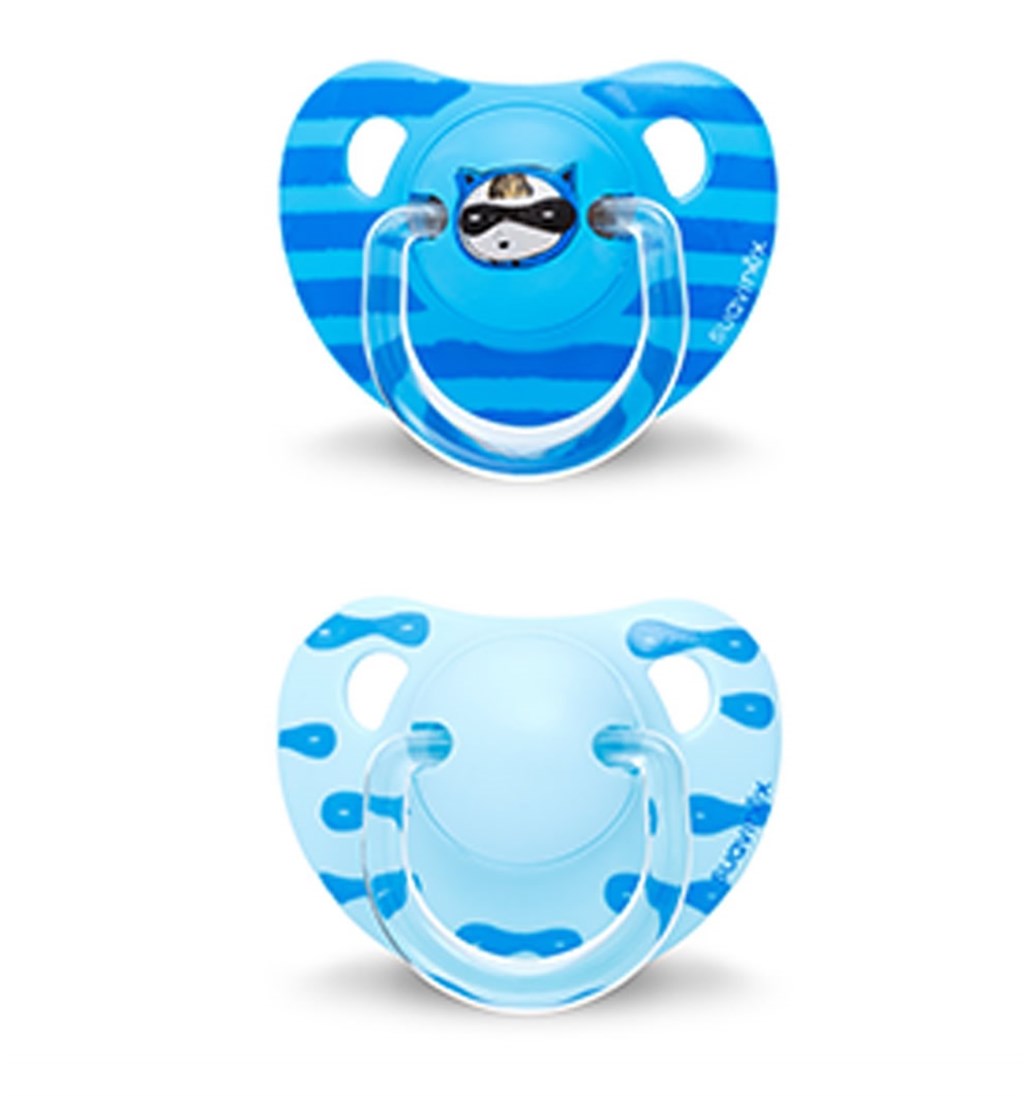 SUAVİNEX ORTODONTİK SİLİKON EMZİK 6-18AY 2'Lİ - PETİT SECRET - MAVİ