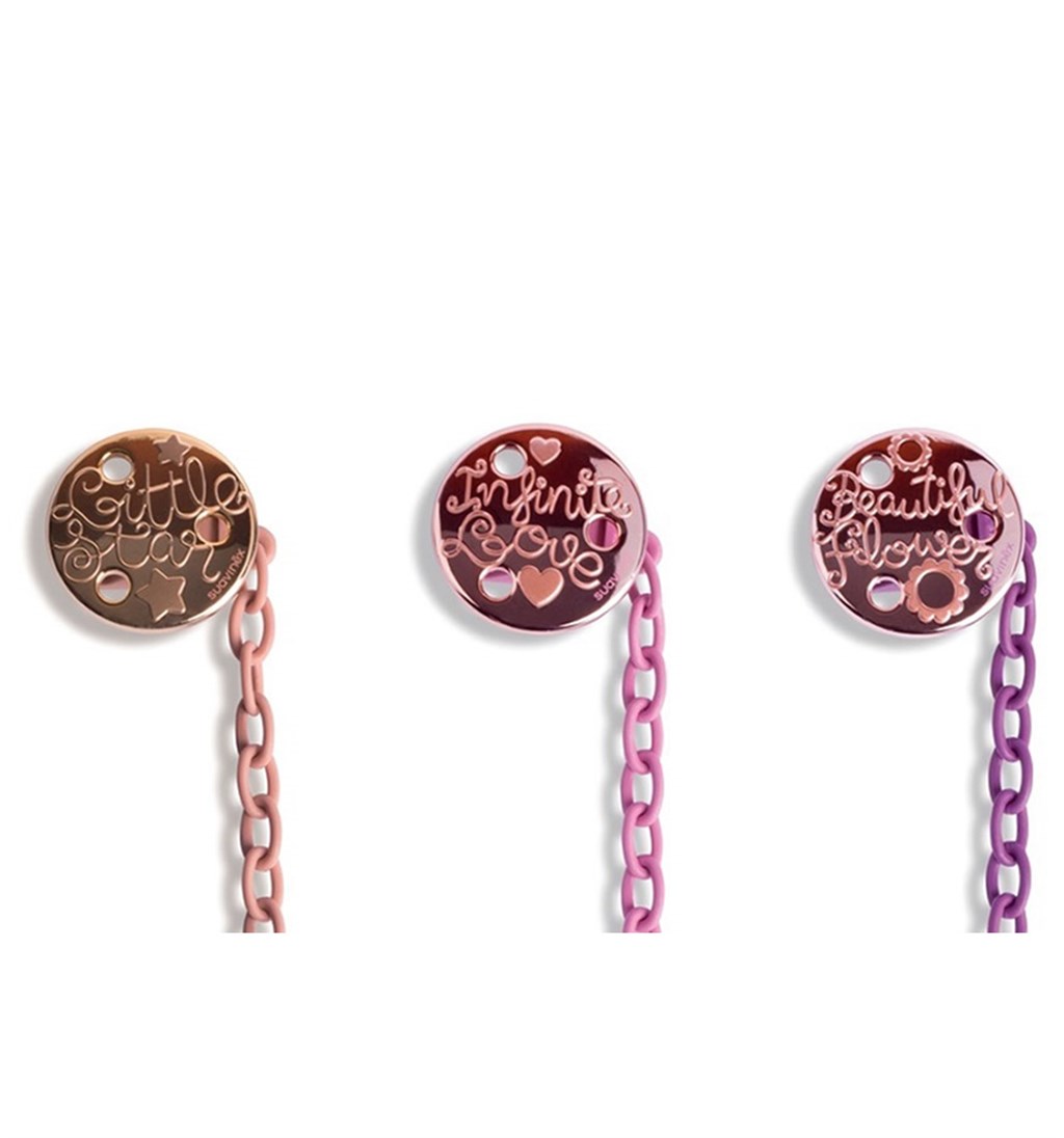 SUAVİNEX HAUTE COUTURE YALANCI EMZİK ZİNCİRİ - PEMBE